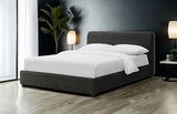 Vertham E.King, Full, & Queen Bed White & Black