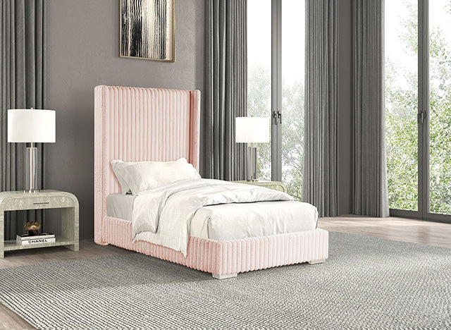 Cadwell E.King, Queen, & Full Bed White, Gray, & Black
