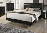 Lillestrom E.King, Queen, Full, & Full Bed Black & White