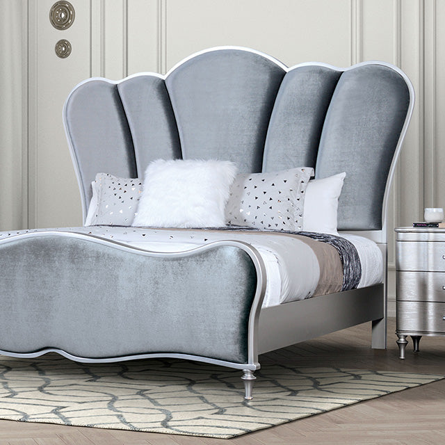 Melodi Parc Bed Black & Silver