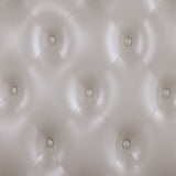 Ventresca Bed White & Chrome