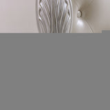 Ventresca Bed White & Chrome