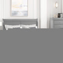 Louis Philippe Full, Twin, Full, & King Bed Black, Grey, Brown & White