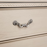 Pamphilos 4 & 5 Piece Queen Bedroom Set Gray & White