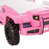 Randlar Bed Pink, Green, & Black