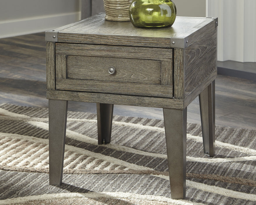 Chazney Rectangular End Table