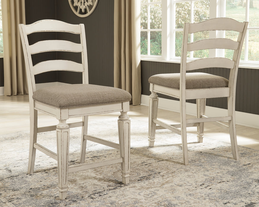 Realyn Upholstered Barstool (2/CN)