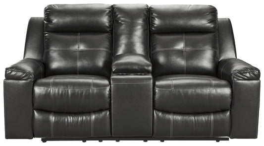 Kempten DBL Rec Loveseat w/Console