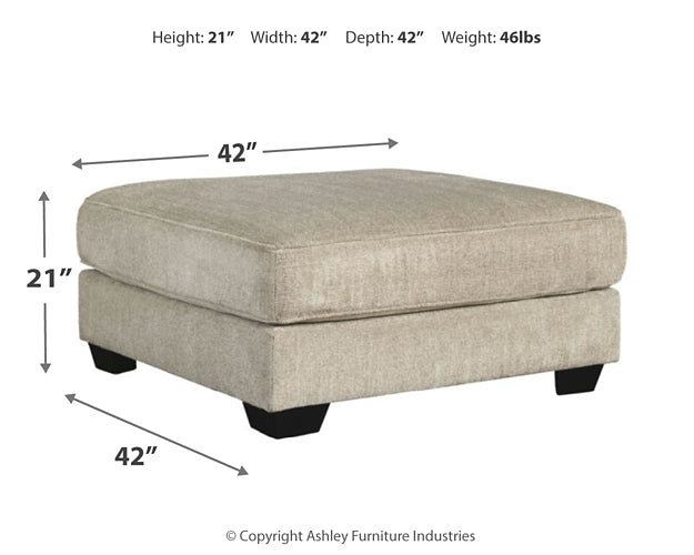 Ardsley Oversized Accent Ottoman