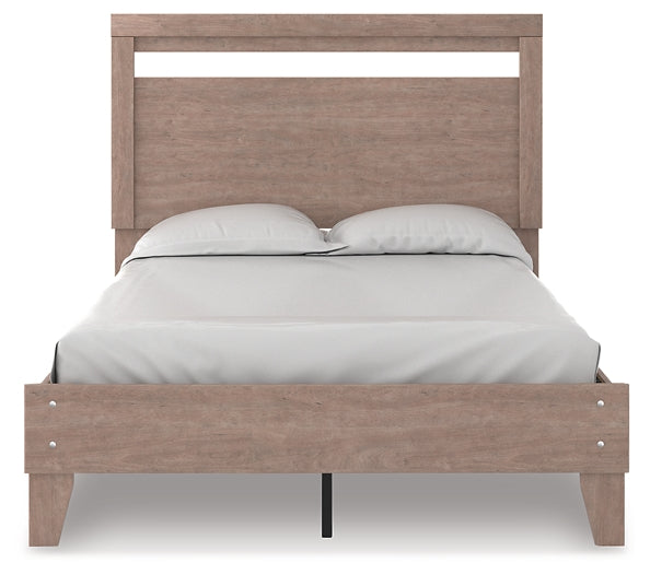 Flannia  Panel Platform Bed