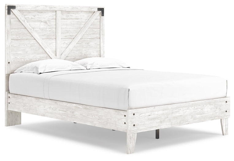 Shawburn  Crossbuck Panel Platform Bed