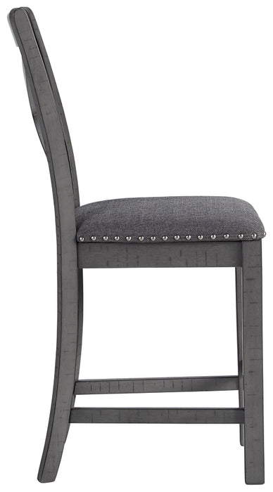 Myshanna Upholstered Barstool (2/CN)