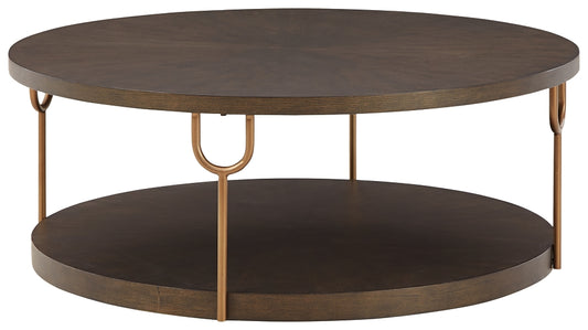 Brazburn Round Cocktail Table