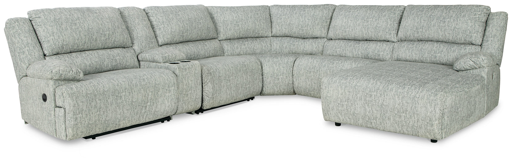 McClelland 6-Piece Reclining Sectional with Chaise