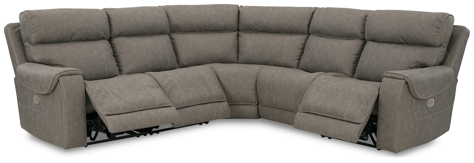 Starbot 5-Piece Power Reclining Sectional