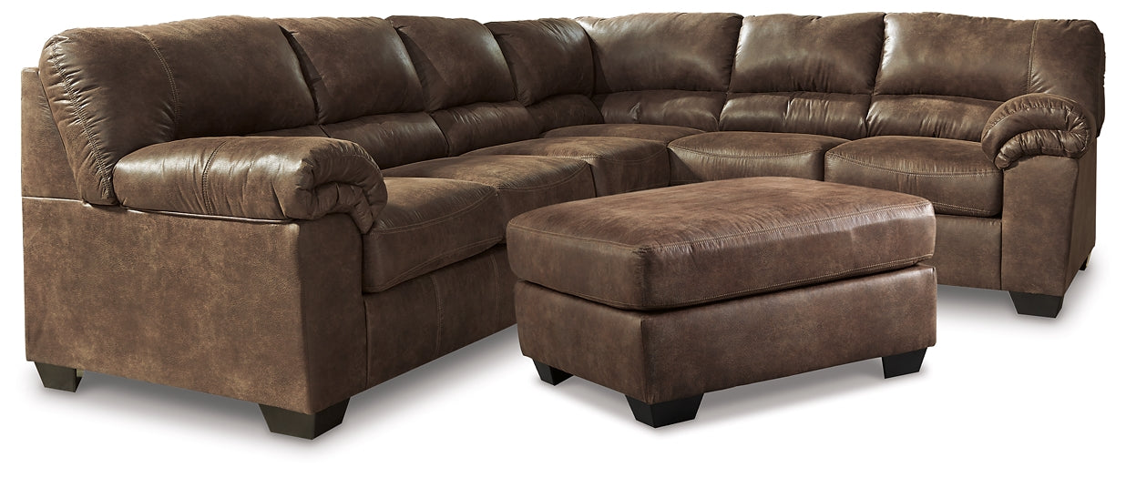 Bladen 3-Piece Sectional with Ottoman