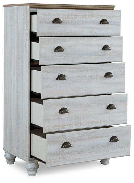 Haven Bay Five Drawer Chest