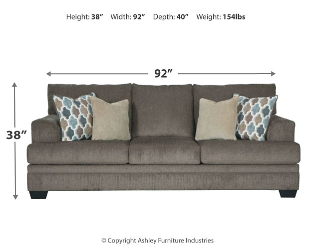 Dorsten Sofa, Loveseat, Chair and Ottoman