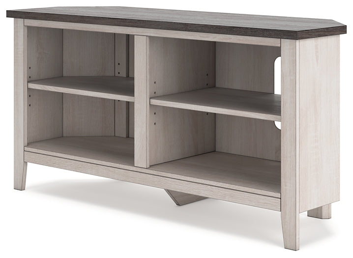 Dorrinson Small Corner TV Stand