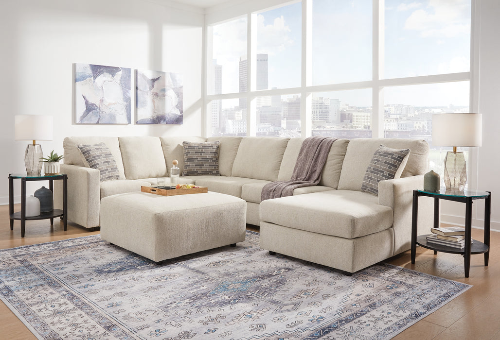 Edenfield 3-Piece Sectional with Ottoman