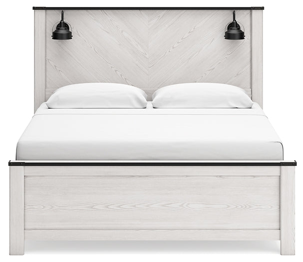 Schoenberg King Panel Bed with Dresser