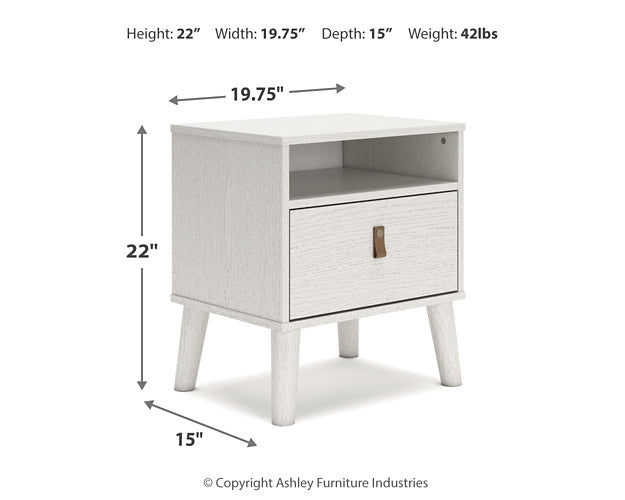 Aprilyn Full Platform Bed with Dresser and 2 Nightstands