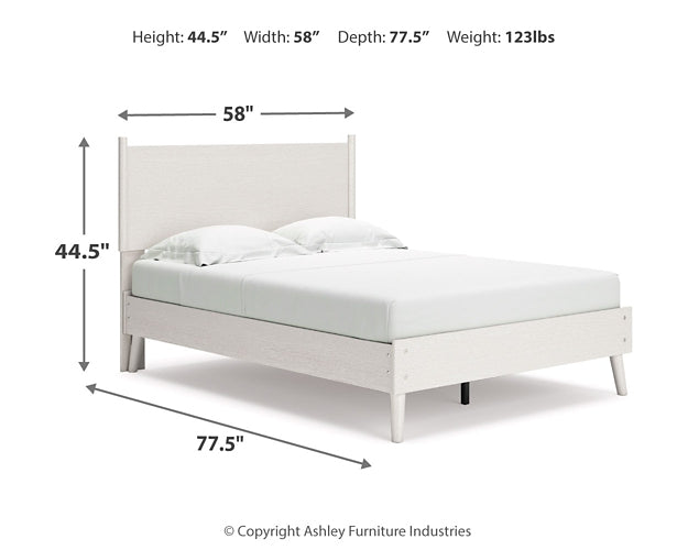 Aprilyn Full Panel Bed with Dresser