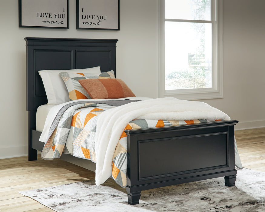 Lanolee  Panel Bed