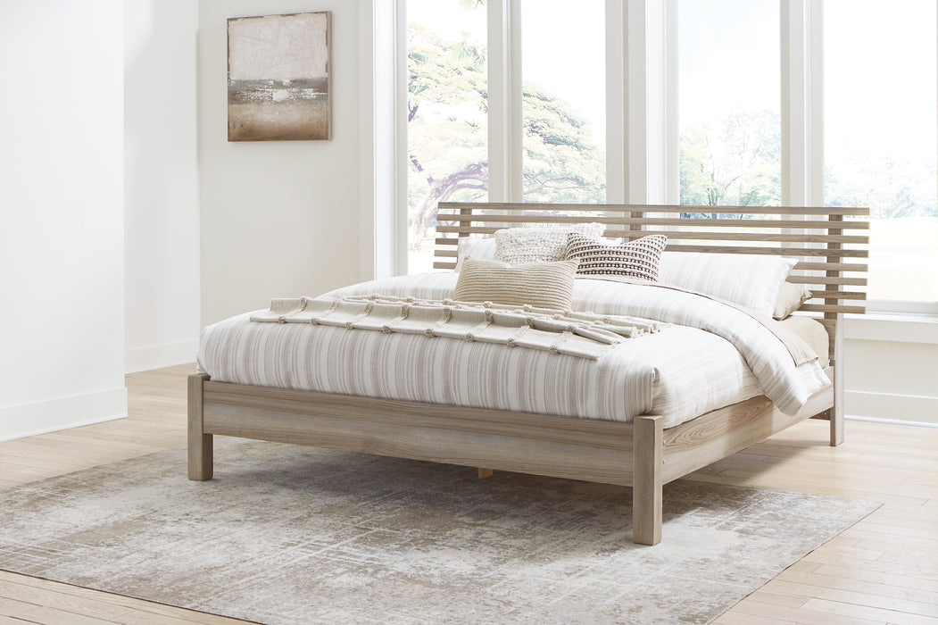 Hasbrick  Slat Panel Bed