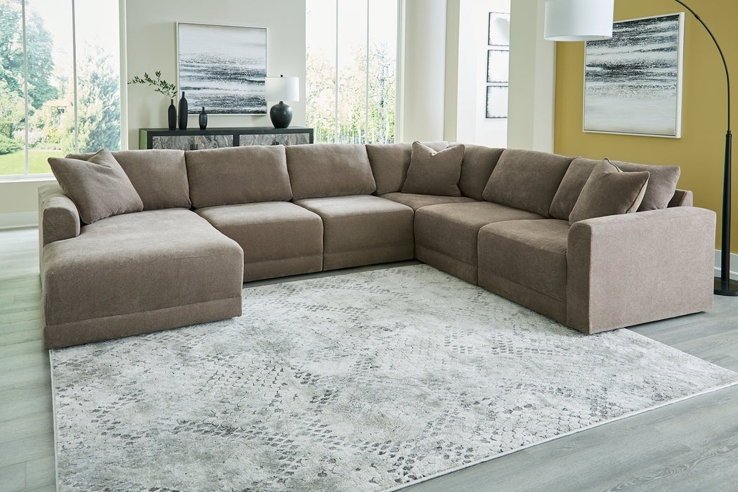 Raeanna 6-Piece Sectional with Chaise