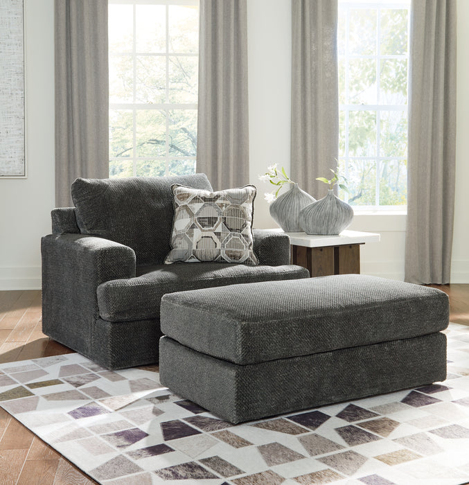 Karinne Sofa, Loveseat, Chair and Ottoman