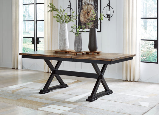 Wildenauer RECT Dining Room EXT Table