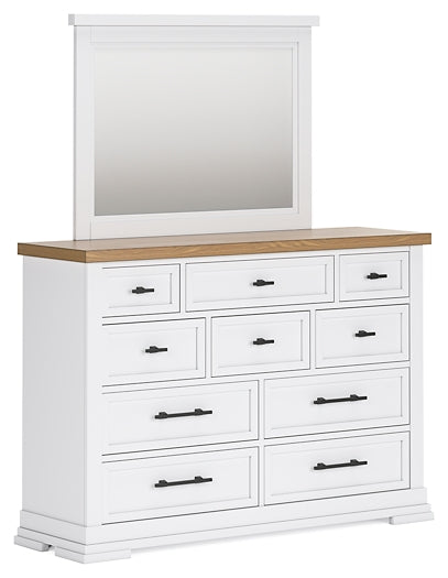 Ashbryn Dresser and Mirror