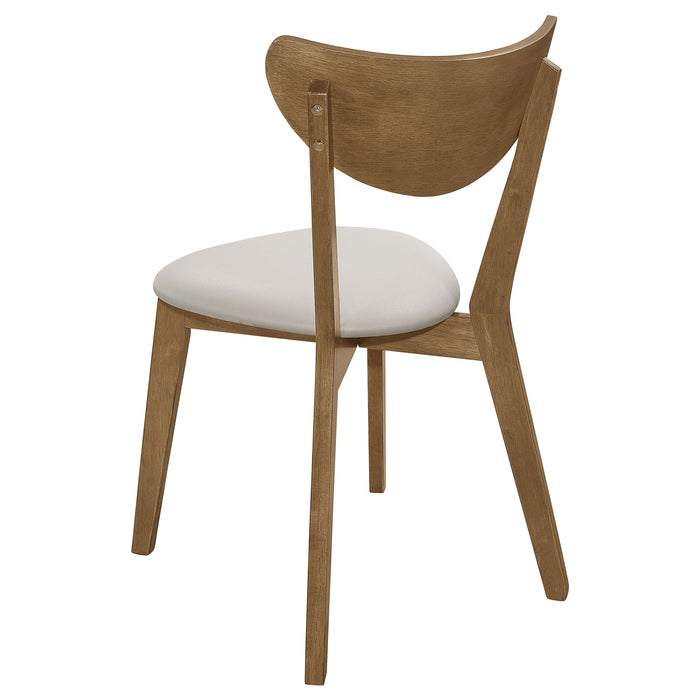 Kersey Wood Dining Side Chair Chestnut (Set of 2)