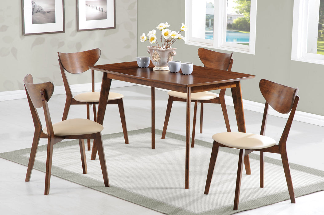 Kersey Wood Dining Side Chair Chestnut (Set of 2)