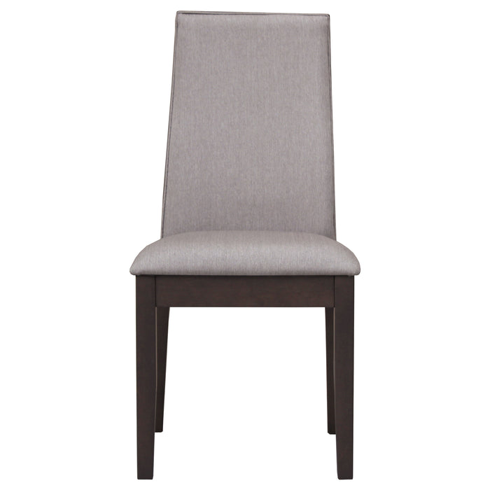 Spring Creek Upholstered Dining Chair Taupe (Set of 2)