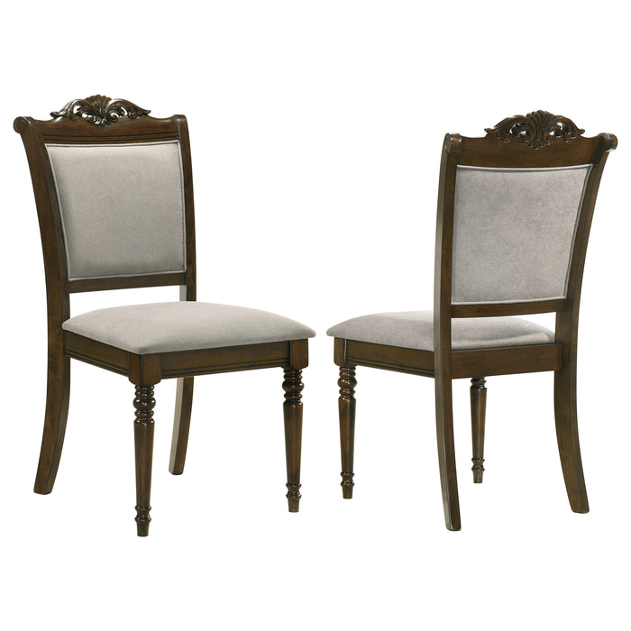 Willowbrook Wood Dining Side Chair Chestnut (Set of 2)