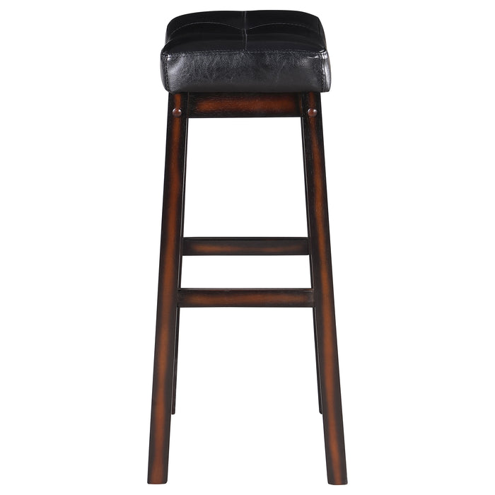 Donald Upholstered Bar Stool Cappuccino (Set of 2)