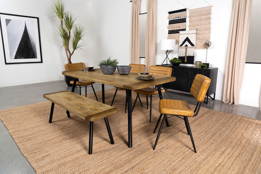 Maverick 70-inch Solid Wood Dining Table Natural Mango