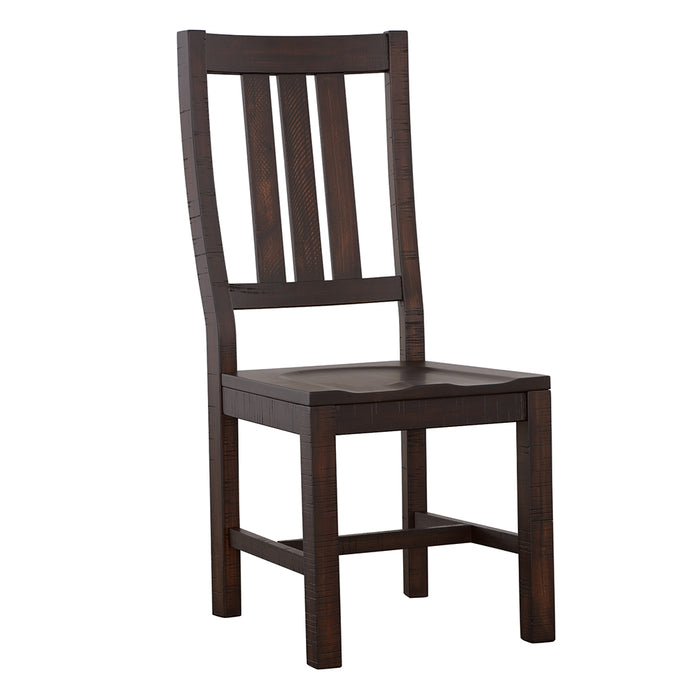 Calandra Wood Dining Side Chair Vintage Java (Set of 2)