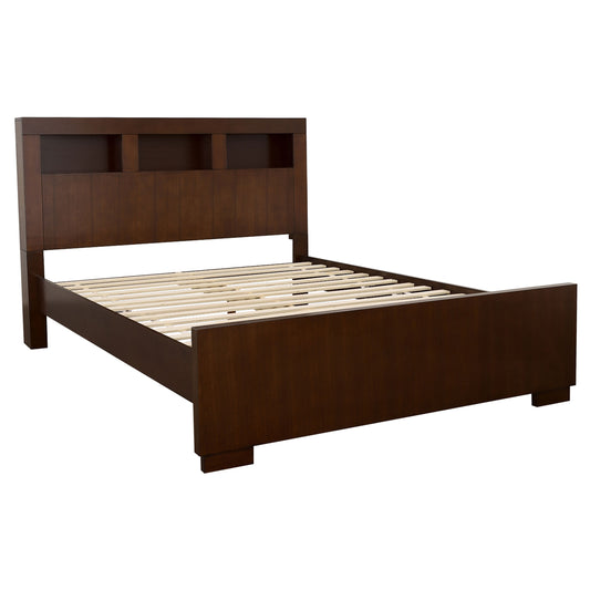 Jessica 5-piece Eastern King Bedroom Set Cappuccino