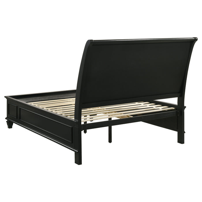 Sandy Beach 5-piece California King Bedroom Set Black