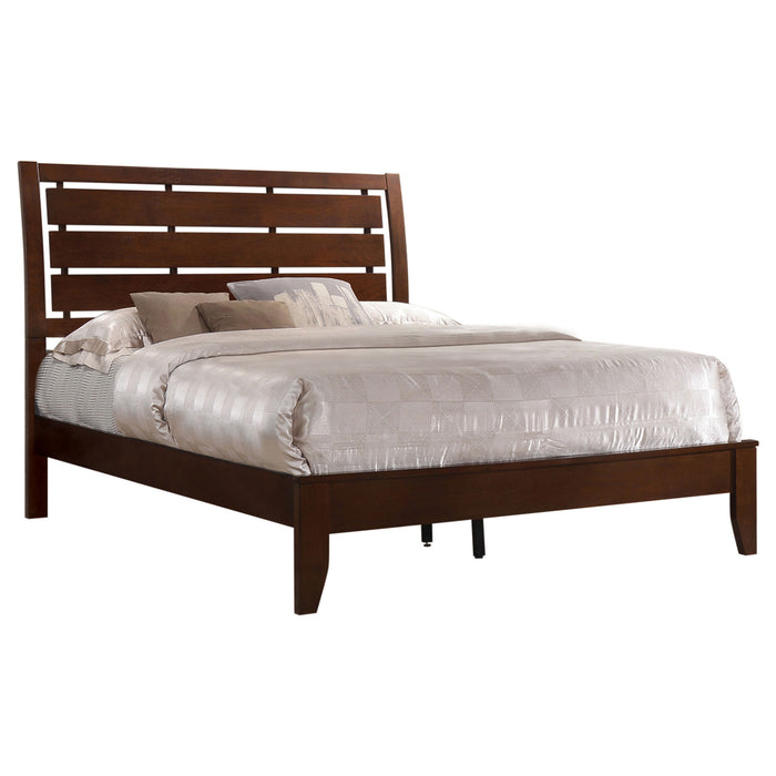 Serenity 4-piece Eastern King Bedroom Set Rich Merlot