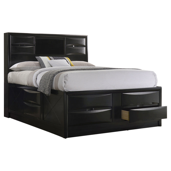 Briana 5-piece California King Bedroom Set Black