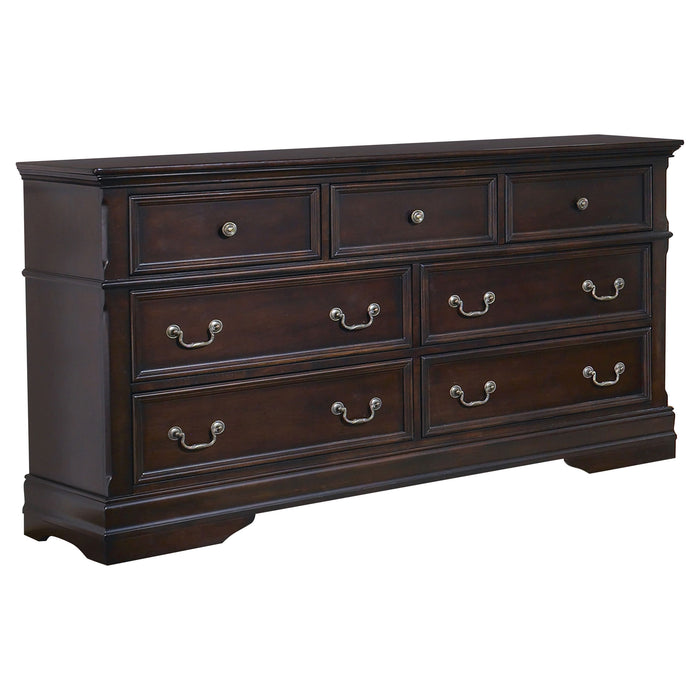 Cambridge 7-drawer Dresser Cappuccino