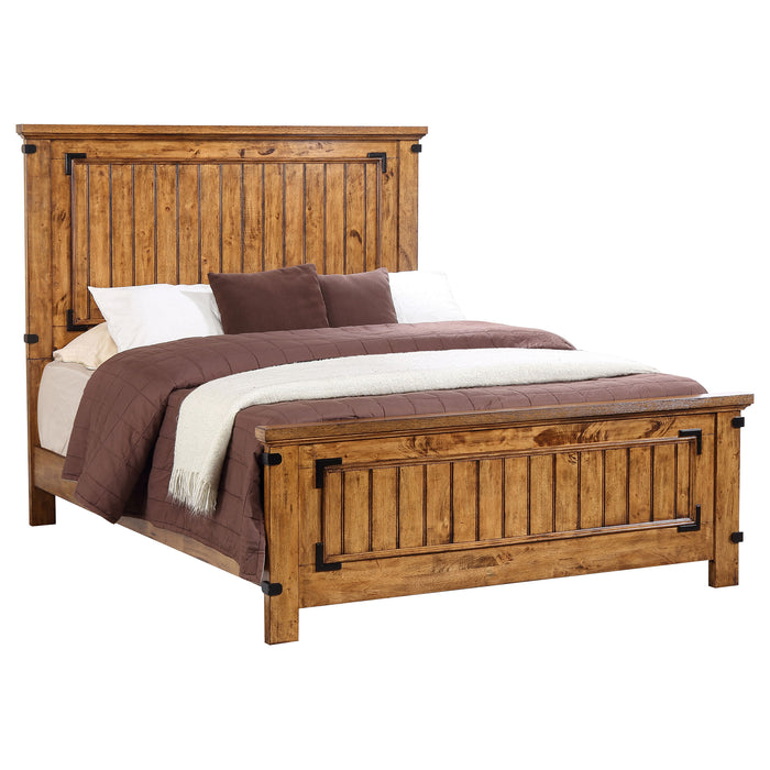 Brenner 4-piece Full Bedroom Set Rustic Honey