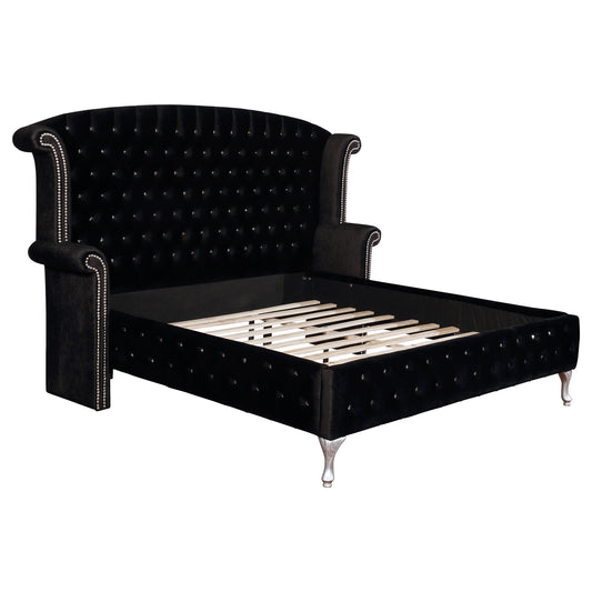 Deanna 4-piece Eastern King Bedroom Set Black