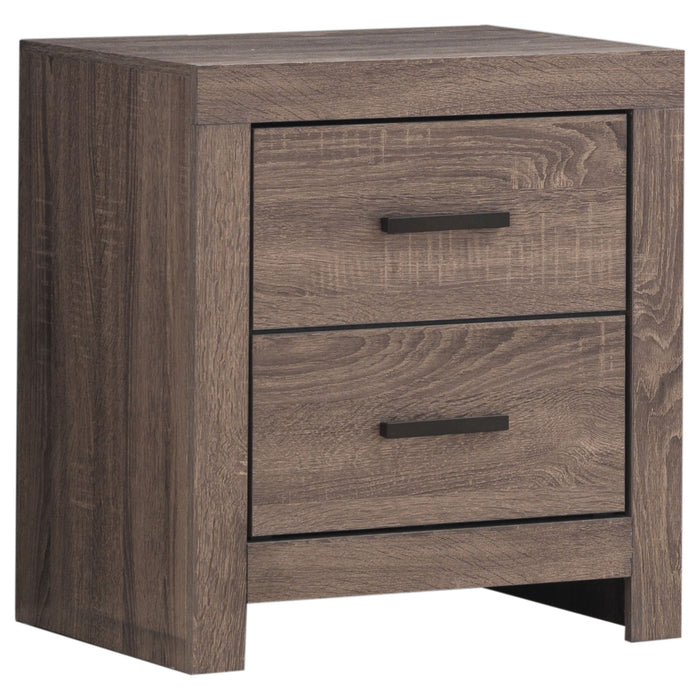 Brantford 4-piece Eastern King Bedroom Set Barrel Oak