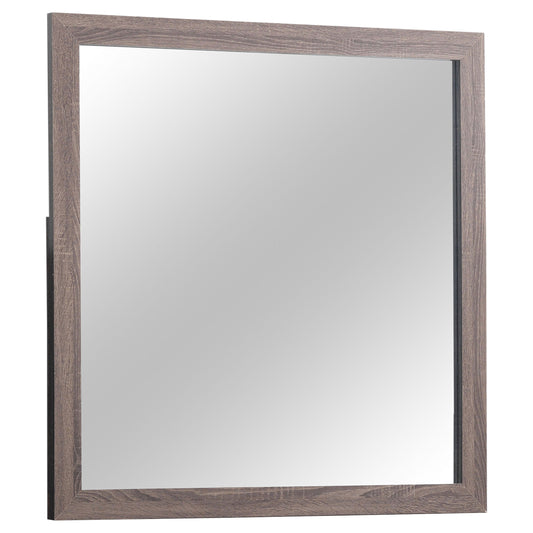 Brantford Dresser Mirror Barrel Oak