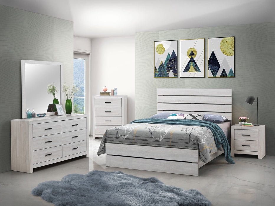 Brantford 6-drawer Dresser Coastal White